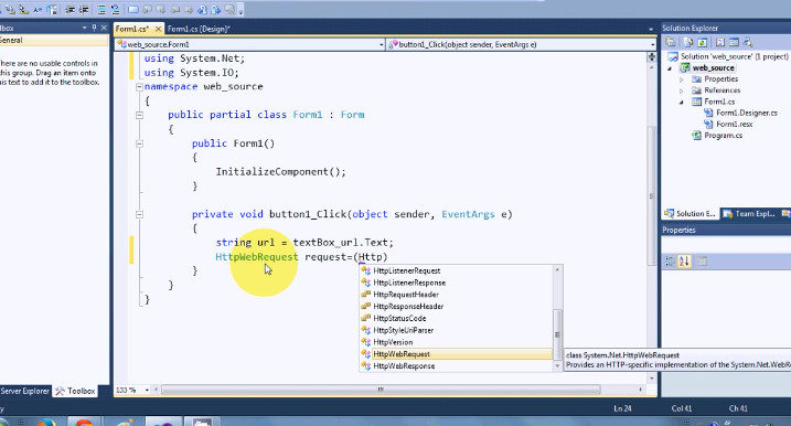 ویدئو آموزش دریافت کدهای html و جاوا اسکریپت و ... (Source Code) یک سایت در c#.net